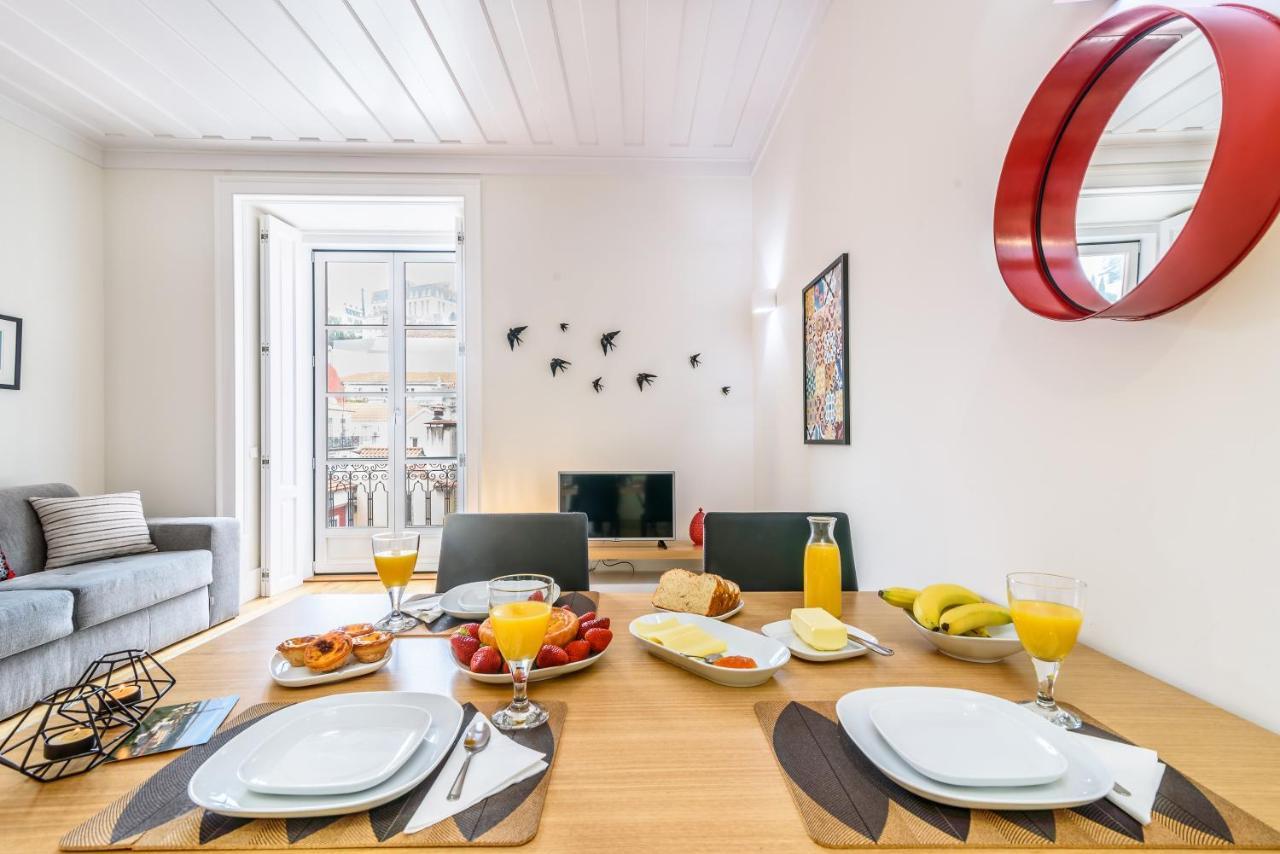 Modern Flat In Downtown Lisbon By Lovelystay Exterior foto